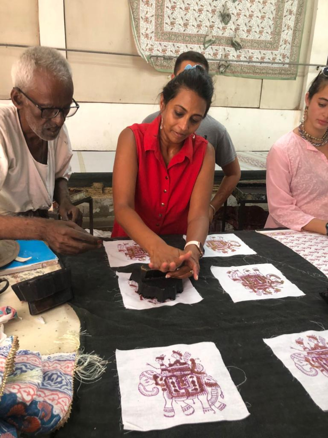 Hand-Block Printing Class